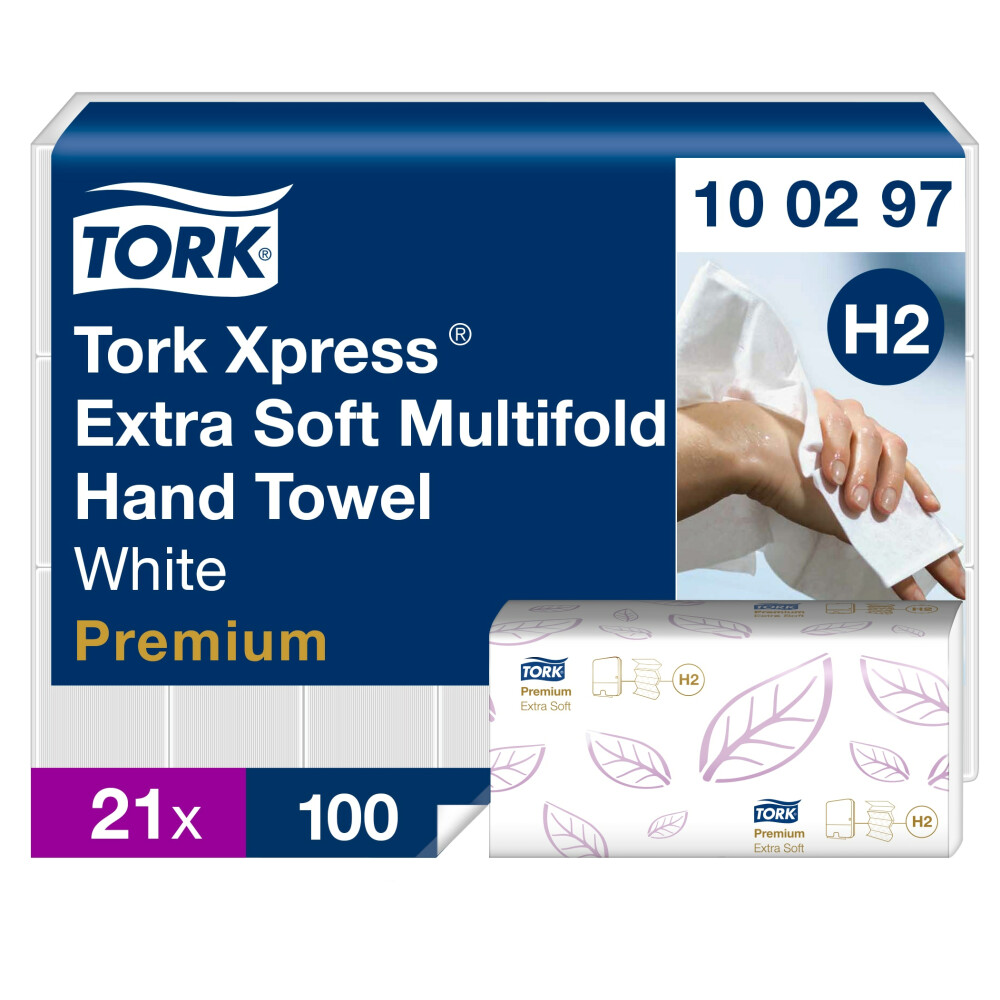 Tork Xpress® extra jemné papírové ručníky Multifold (H2)