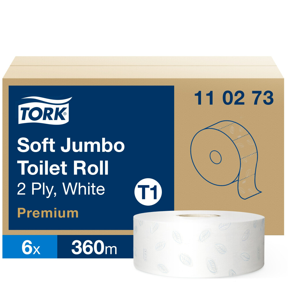 Tork Jumbo jemný toaletní papír v roli Premium (T1)