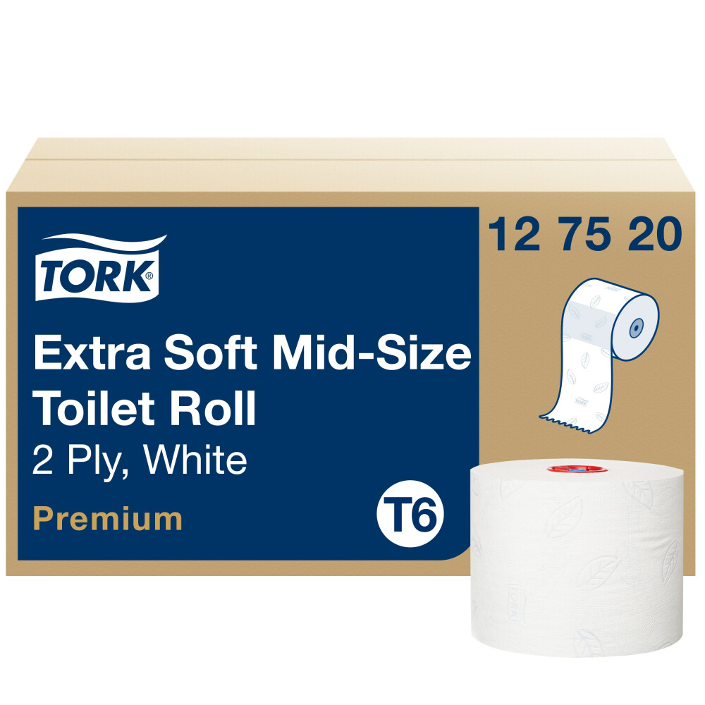 Tork Mid-Size jemný toaletní papír Premium (T6)