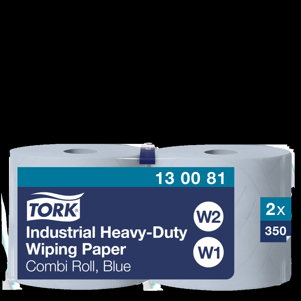 Tork Heavy-Duty průmyslová čisticí utěrka (W1, W2)