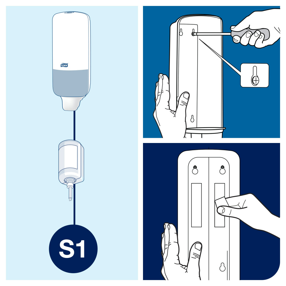 Tork zásobník na tekuté a sprejové mýdlo (S1, S11)