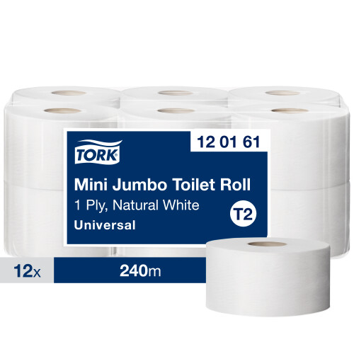 Tork toaletní papír Mini Jumbo role Universal 1 vrstvý (T2)