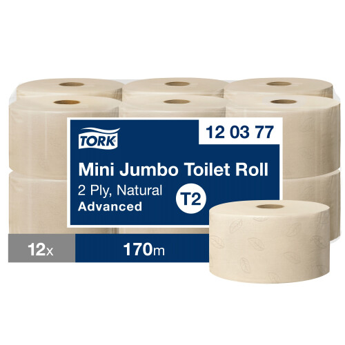 Tork Mini Jumbo toaletní papír natural (T2)